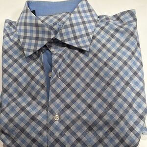 Gemeli long sleeve shirt. Wide lapel